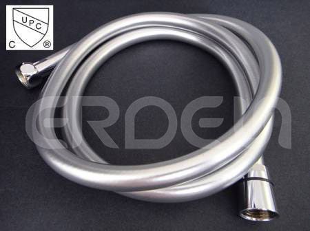 UPC cUPC Smooth Silver PVC Shower Hose - UPC CUPC Smooth Silver PVC Shower Hose